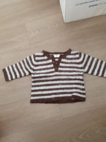 Pull rayé