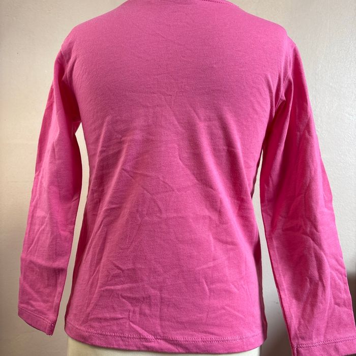 T-shirt ML fille taille 110 - photo numéro 4