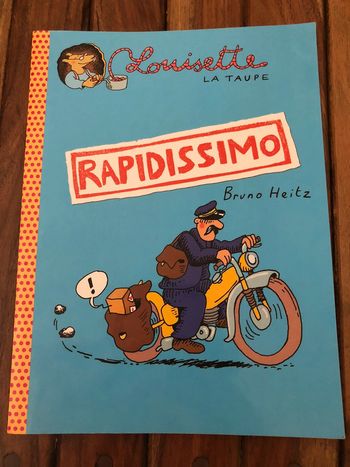 Livre Louisette la taupe Rapidissimo