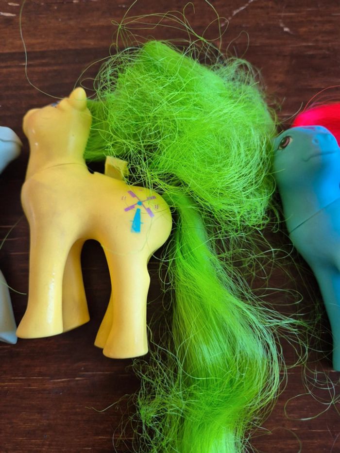 Lot petits poney ailes My Little Pony G1 - photo numéro 2