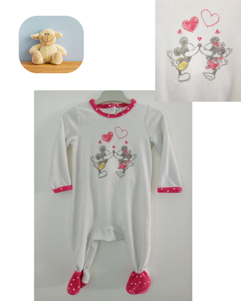 Orchestra Disney Minnie pyjama d'hiver 1 an fille
