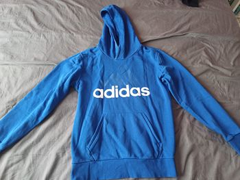 Sweat adidas bleu