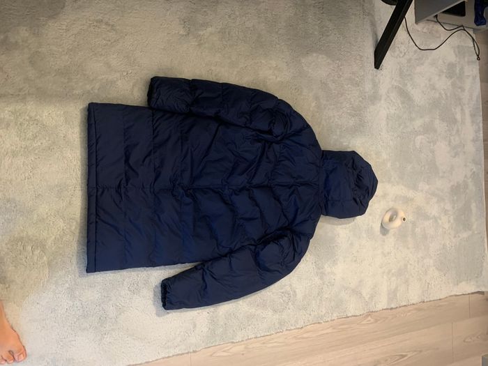 Doudoune longue bleu nike - photo numéro 7
