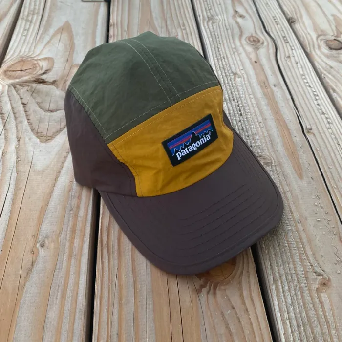 Casquette patagonia jaune tricolore - photo numéro 8