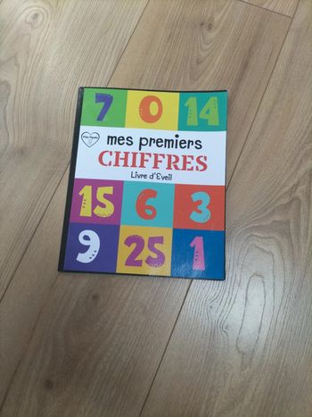 Livre d'éveil Mes premiers chiffres