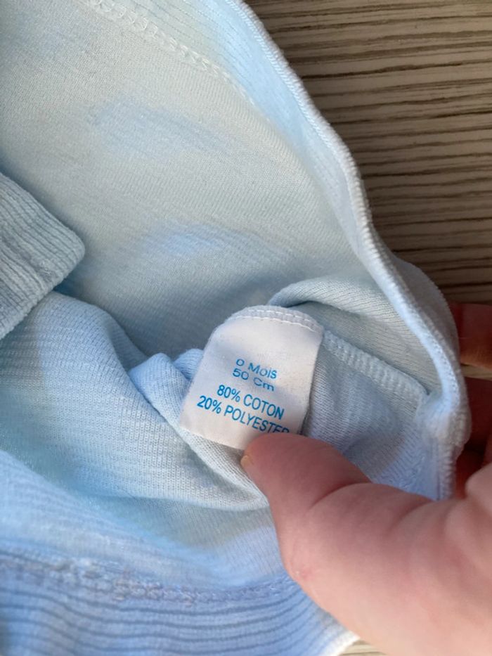 Gilet bout chou naissance velours - photo numéro 3