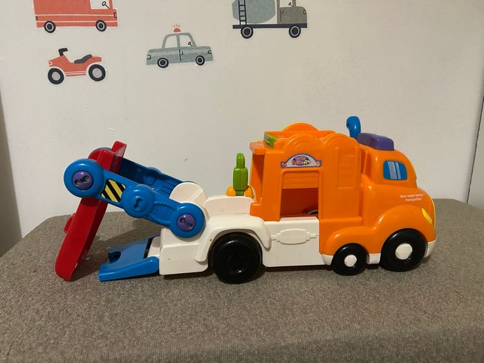 Tut Tut Bolides – Mon super camion transporteur avec une voiture - photo numéro 2