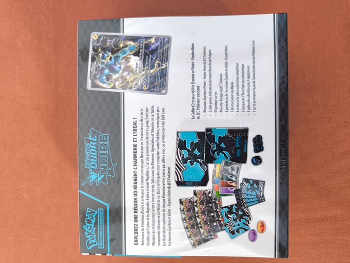 ETB Foudre  noire 10.5 Pokemon - photo numéro 3