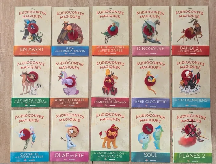 Livre audiocontes magique Disney