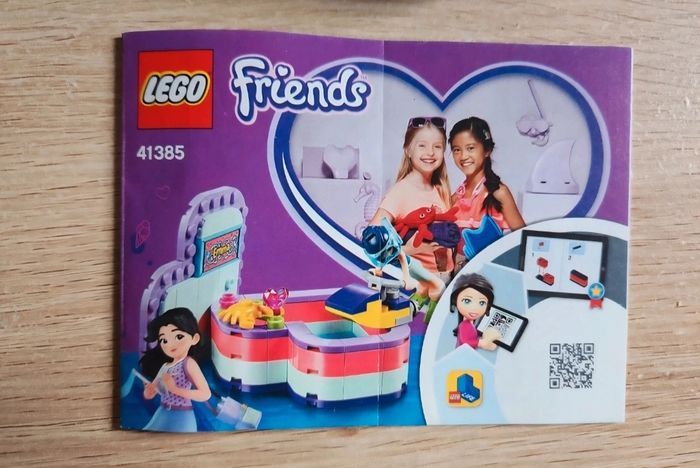 LEGO Friends 41385 – Boîte cœur d’été d’Emma – Complet + notice - photo numéro 5
