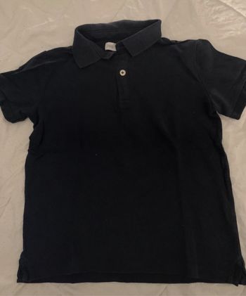 Polo noir garçon