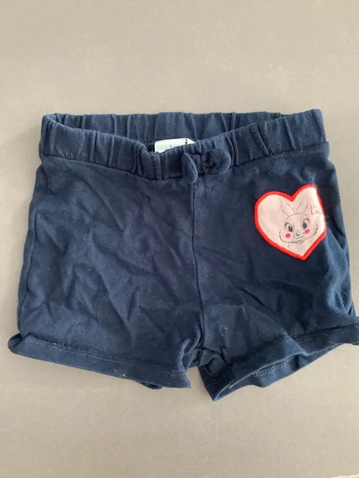 Short disney miss bunny 24 mois