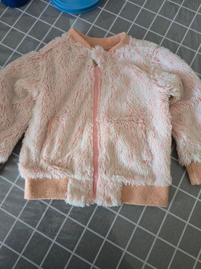 Veste chaude moumoute