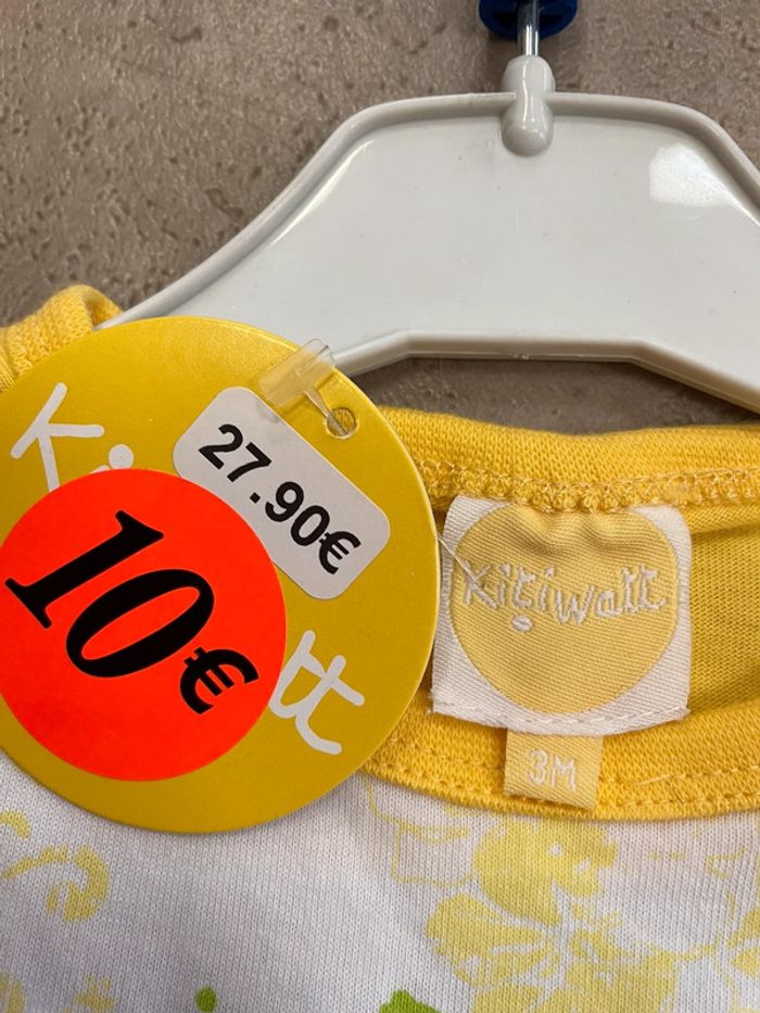 Ensemble garçon Kitiwatt 3 mois - photo numéro 2