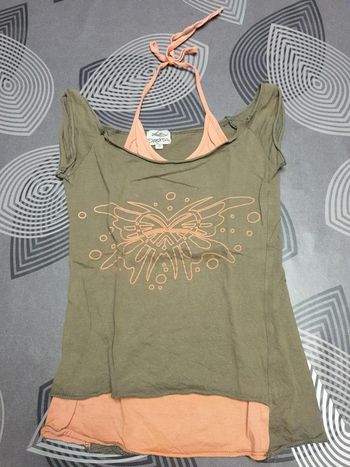 N°389 Tee-shirts sans manche Fille (10 ans)