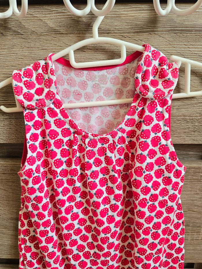 Vêtement Bébé Fille - Combishort framboise - Obaibi - 23 mois 86 cm - photo numéro 2