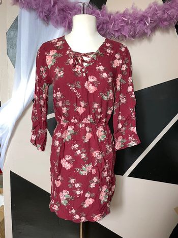 Robe à fleur