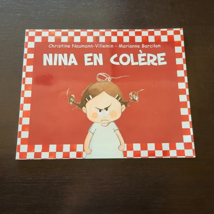 Livre école des Max - Nina en colère
