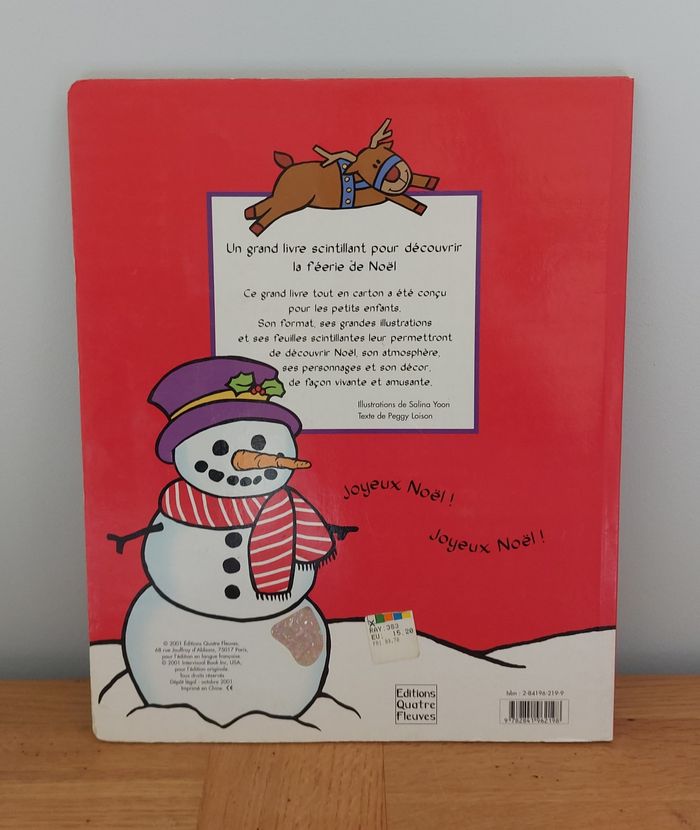 Grand livre cartonné Noël - photo numéro 4