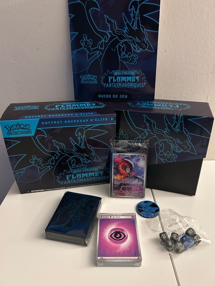 ETB Flammes Fantasmagoriques vide sans booster