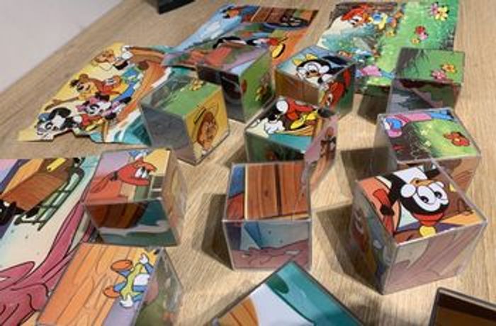 Cubes puzzles vintage - photo numéro 10
