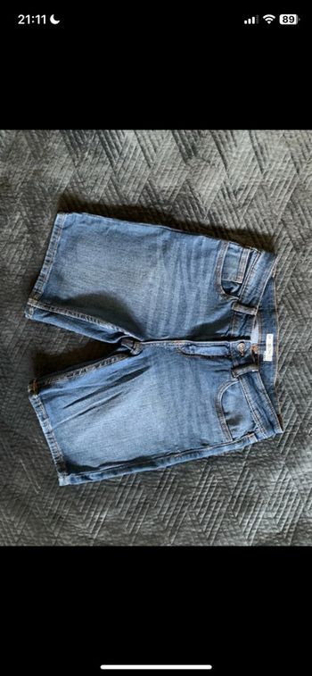 Short en jean femme