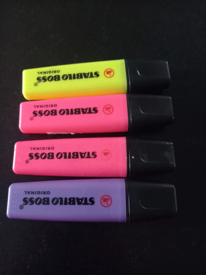 Lot de 4 stabilos