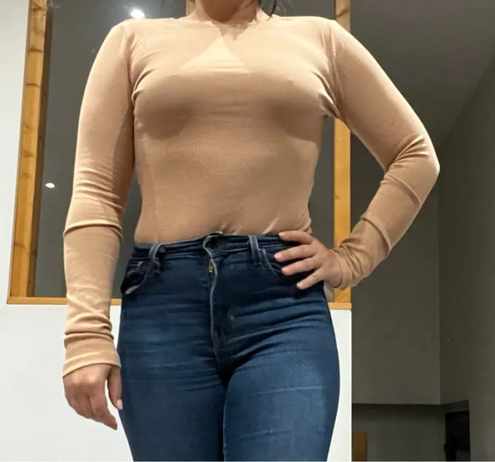 Body beige dos nu sexy neuf - photo numéro 2