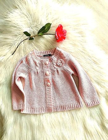 Gilet coton bébé fille 23 mois