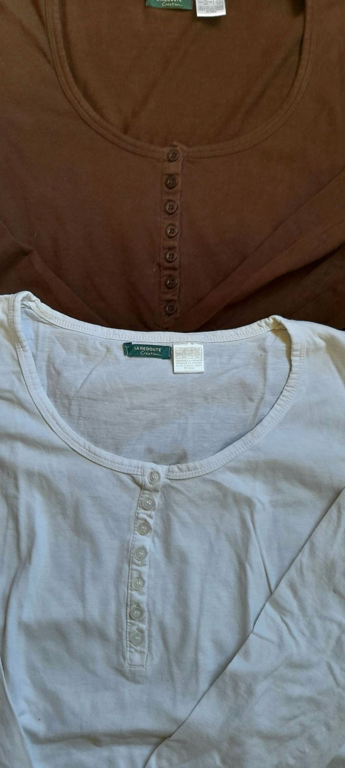 Lot de 2 Tee-shirts longs - photo numéro 2