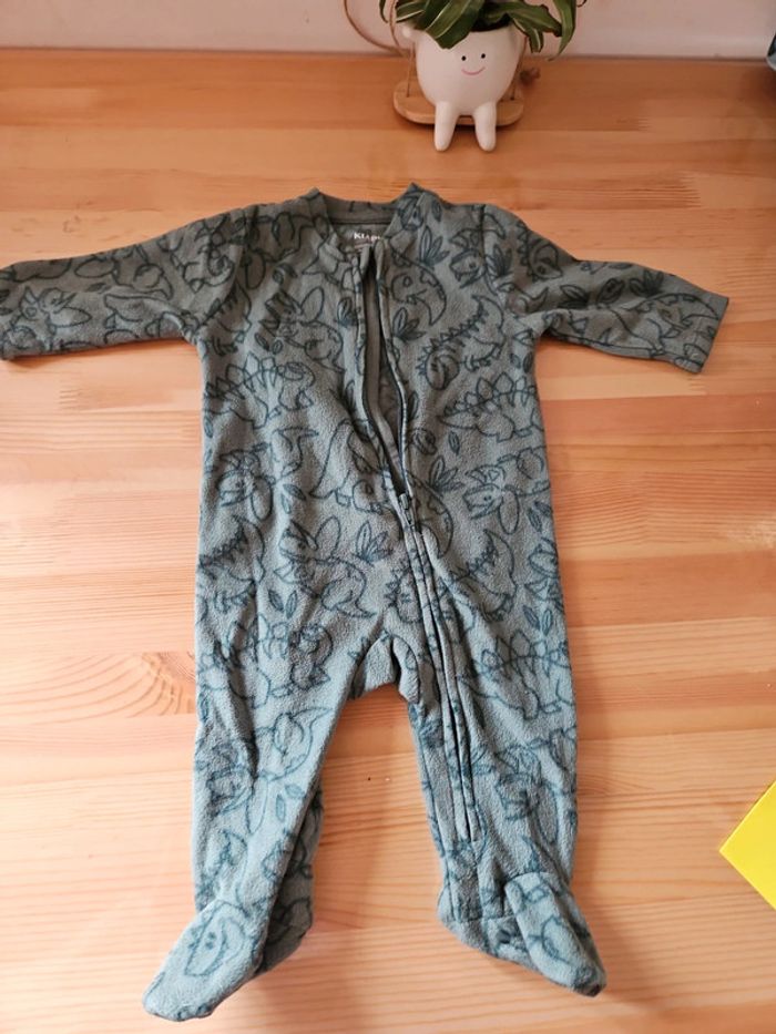 Combinaison pilou pilou 3 mois bébé garçon  dinosaure