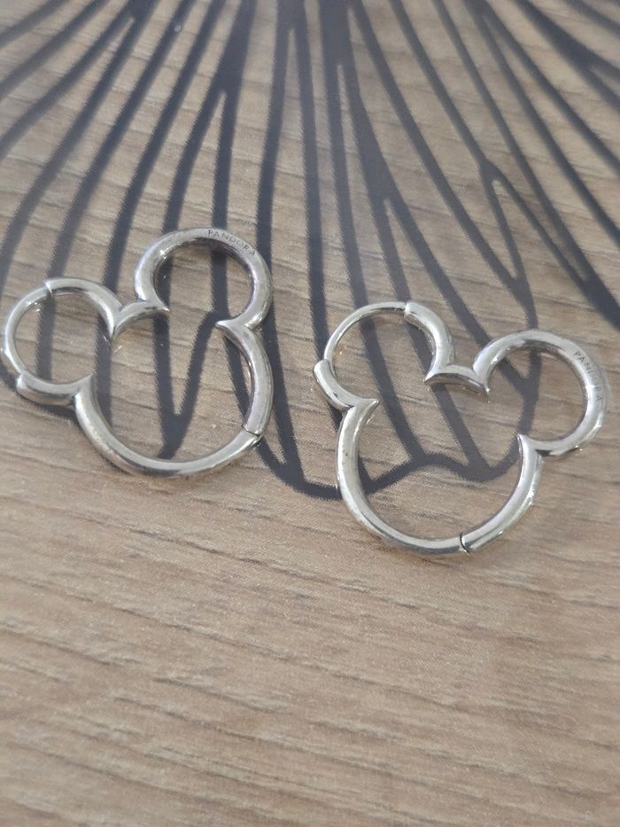 Créoles Boucle oreille Minnie mickey Pandora - photo numéro 9