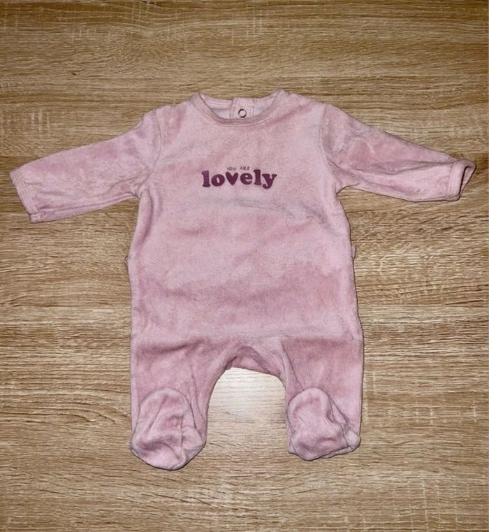 Pyjama bébé fille - 1/3 mois - 56cm