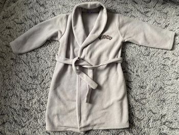 Robe de chambre grise - taille 5 ans