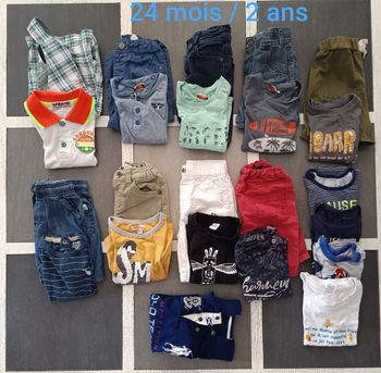 Lot été garçon 24 mois / 2 ans