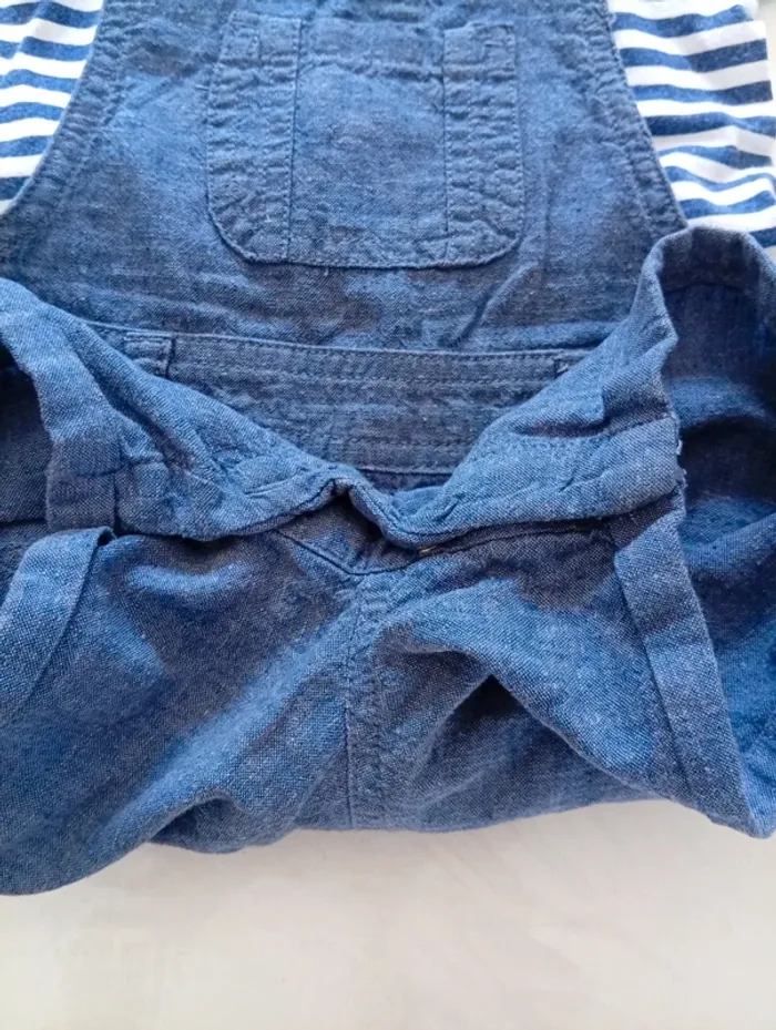 Ensemble bodie et salopette short - photo numéro 7
