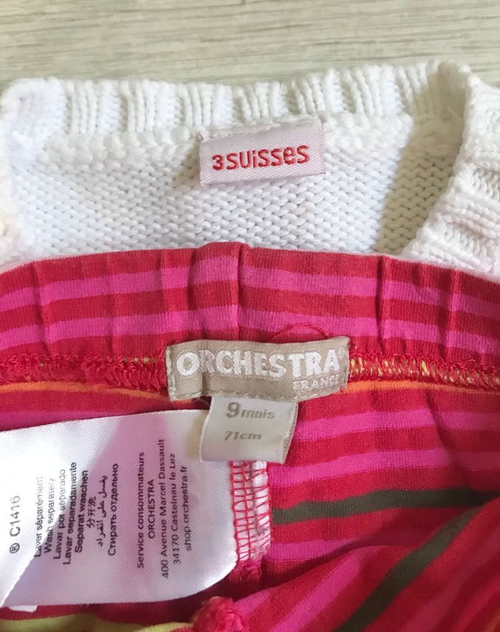 Gilet + leggings 9mois (Orchestra-3suisses) - photo numéro 4