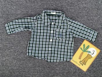 Chemise à carreaux - 3 mois