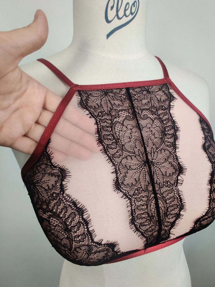 Soutien gorge dentelle transparent M Undiz - photo numéro 2
