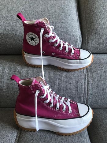 Converse plate-forme en toile / violet / 38 / excellent état 