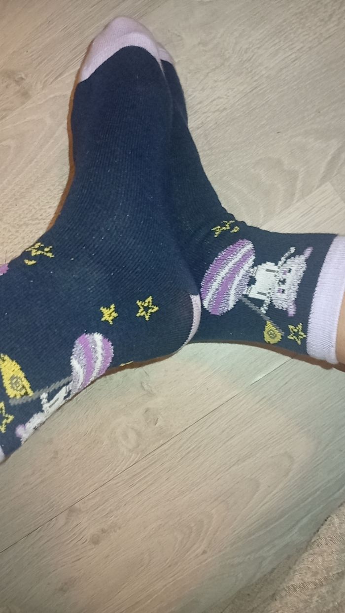 Chaussettes a motifs - photo numéro 4