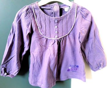 Haut manches longues fille 24-36 mois / Kimbaloo