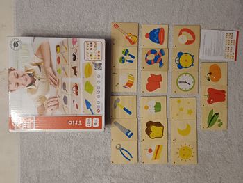 Jeu en bois Hape Trio 4 ans et + 21 pièces (familleac72)