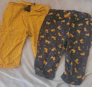 Lot pantalon fluide 6 / 9 mois 