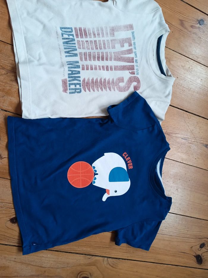 2 tee shirts mc levis obaibi 3 ans - photo numéro 15