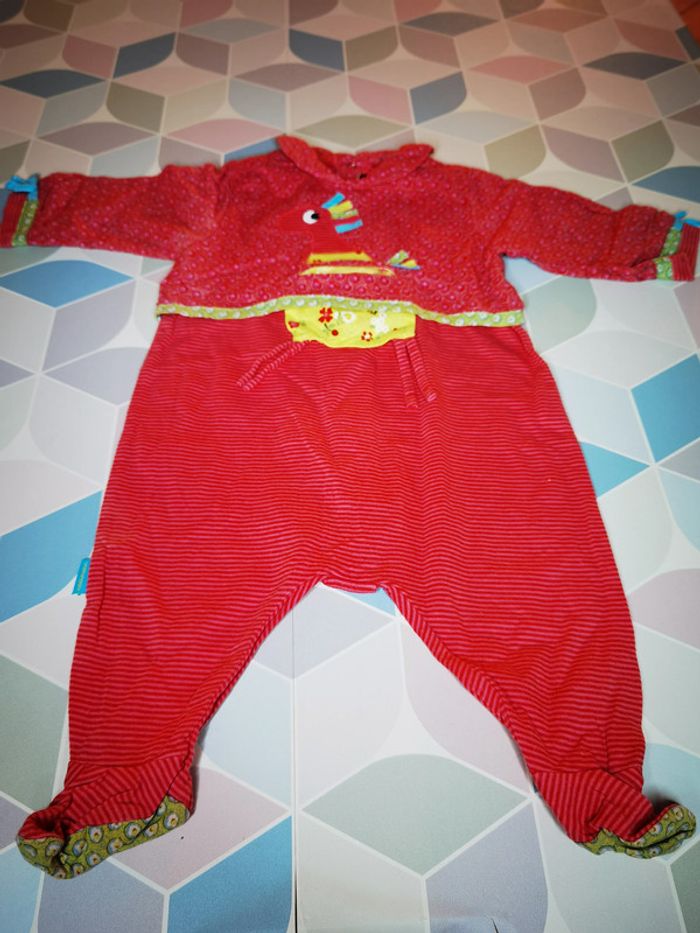 D3077 - pyjama fille 3 mois