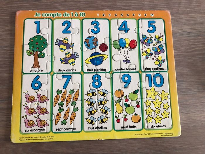 Puzzle chiffres