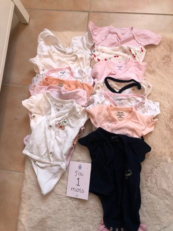 Lot 13 body manche courtes