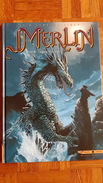 BD Merlin  tome 1 la colère d'ahes