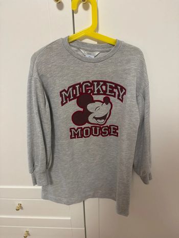 Robe longue manches sweat mango 7 ans